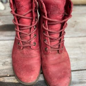 Kodiak Red Leather All Season Thinsulate Boots
